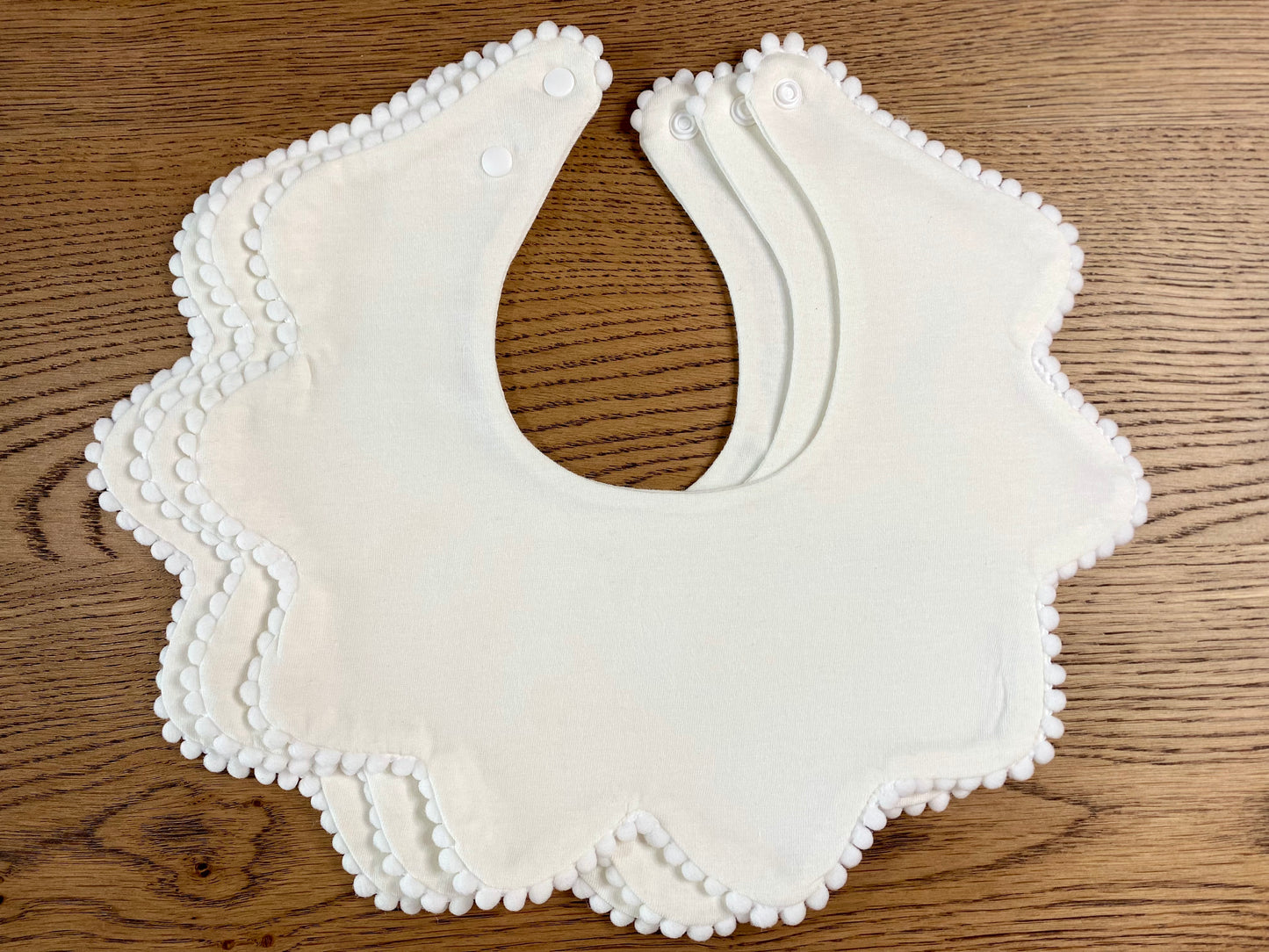 "Fancy Frills" Baby Bib